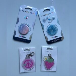 PopSockets and Charm Dangles Set